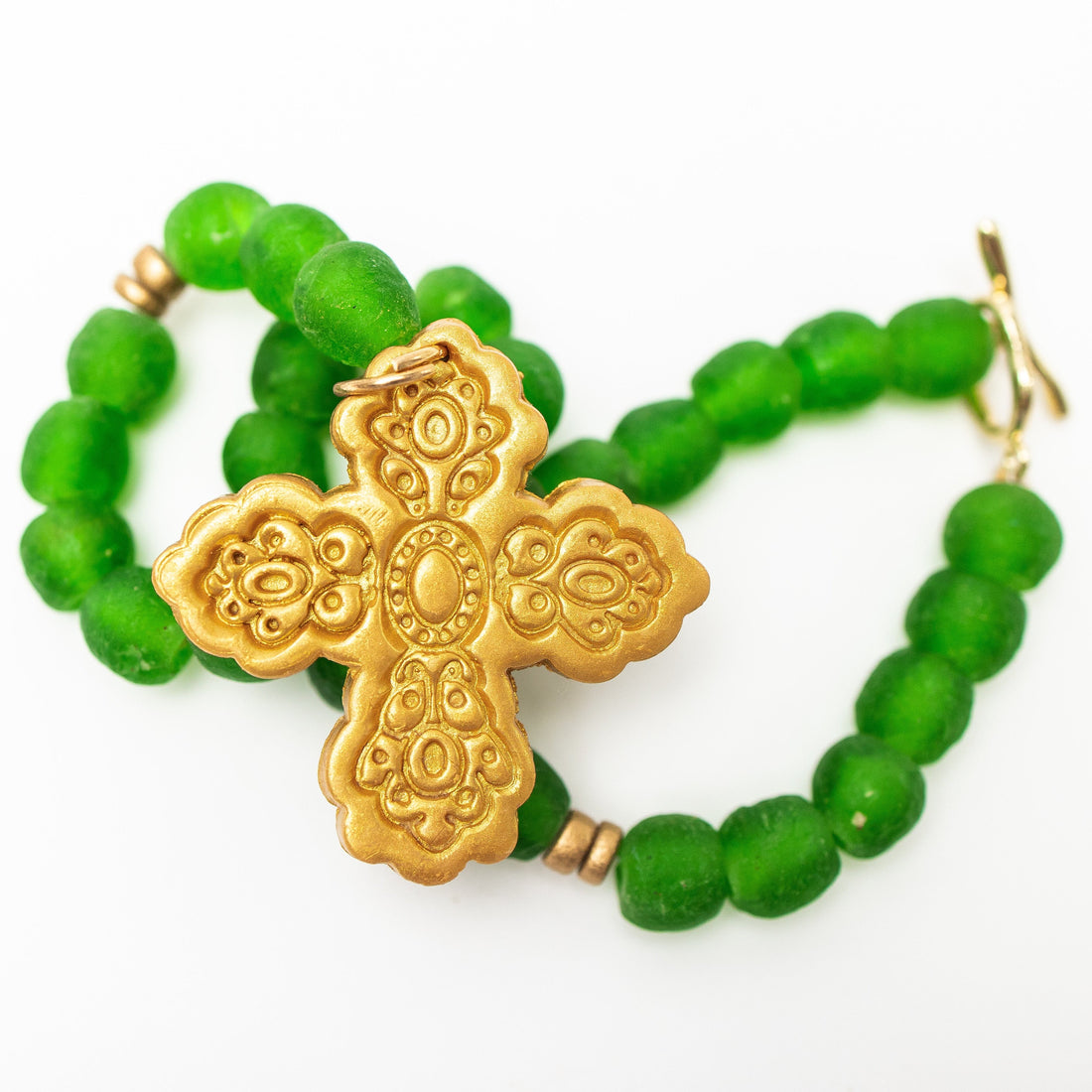 Green African Glass with Susie Cross
