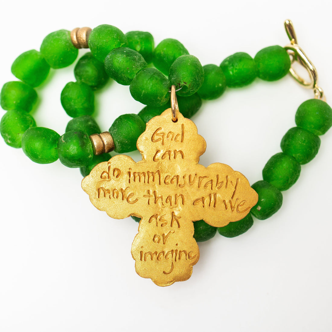 Green African Glass with Susie Cross