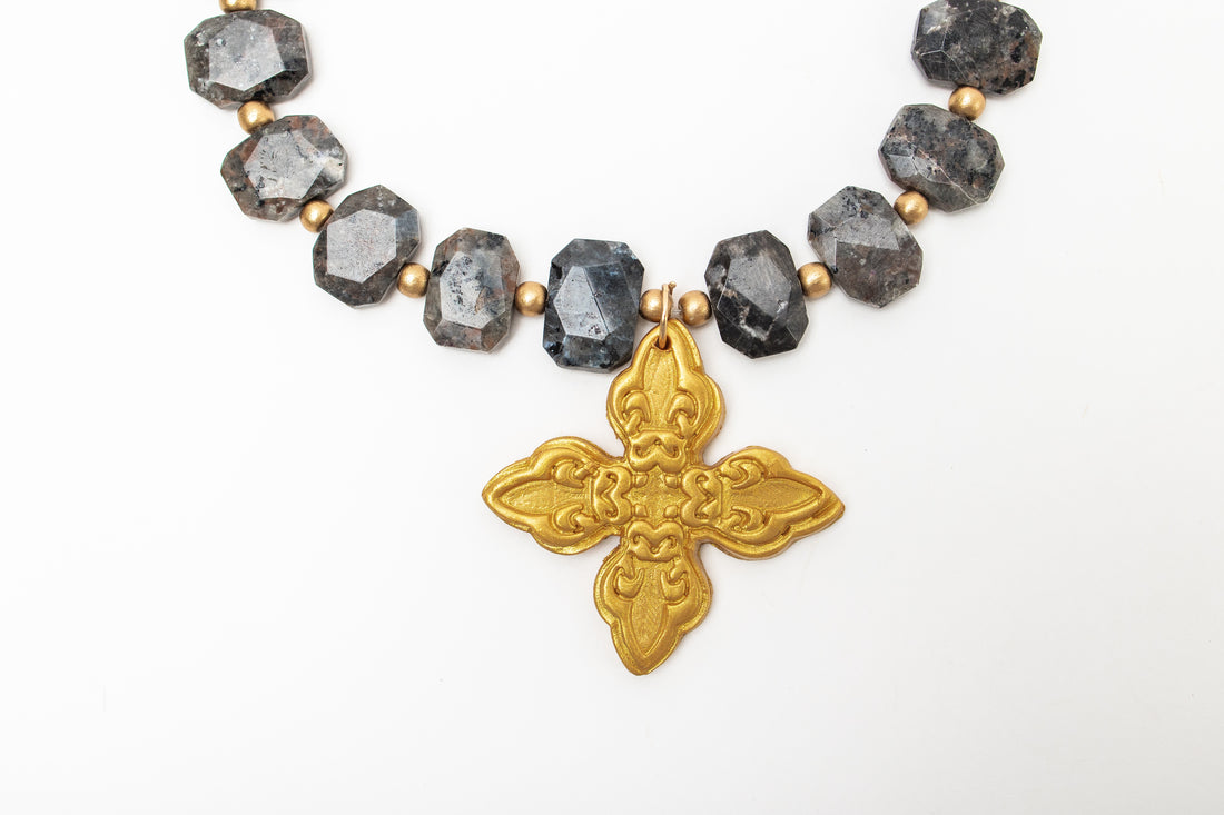Smokey Labradorite Nuggets with Kait Cross