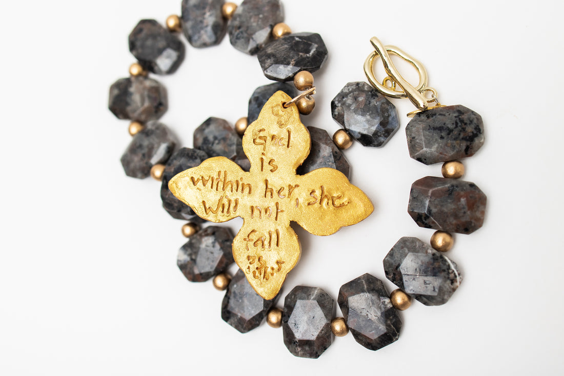 Smokey Labradorite Nuggets with Kait Cross