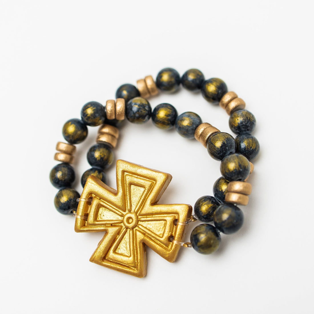 Gray Gold Leafed Jade with Anna Cross