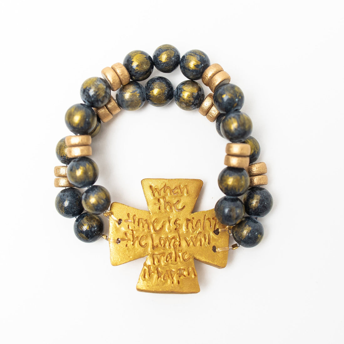 Gray Gold Leafed Jade with Anna Cross