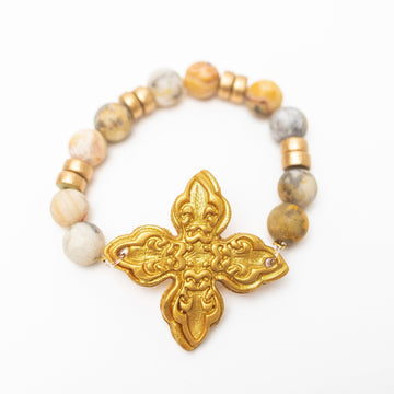 Crazy Lace Agate with Kait Cross