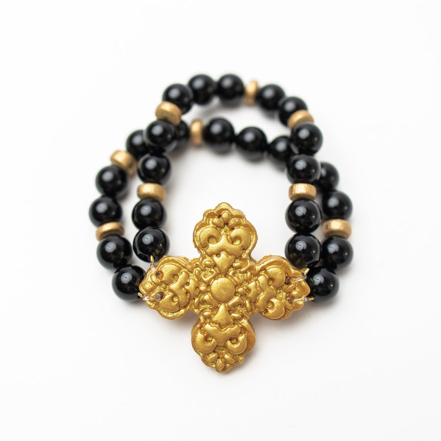 Black Onyx Double with Andrea Cross