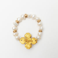 Fresh Water Pearls with Becky Pearl Cross