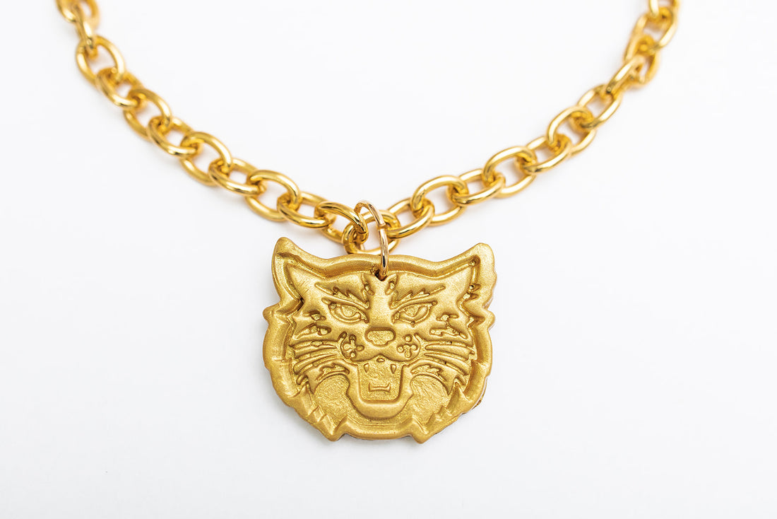 Gold Chain with Medium Wildcat