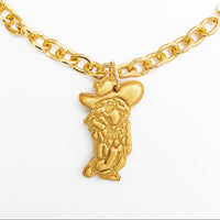 Gold Chain Medium with Rebel Man