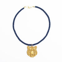 Navy Rope with Medium Tiger