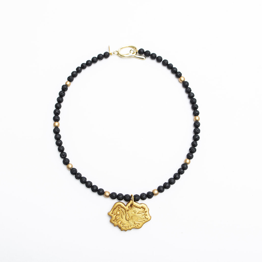 Black Lava with Small Gamecock