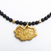 Black Lava with Small Gamecock