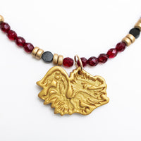 Garnet & Black with Medium Gamecock