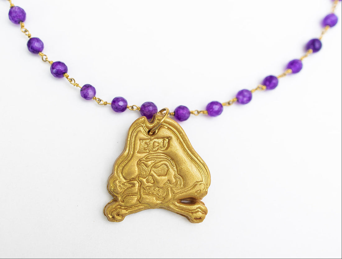Purple Chain with Small Pirate