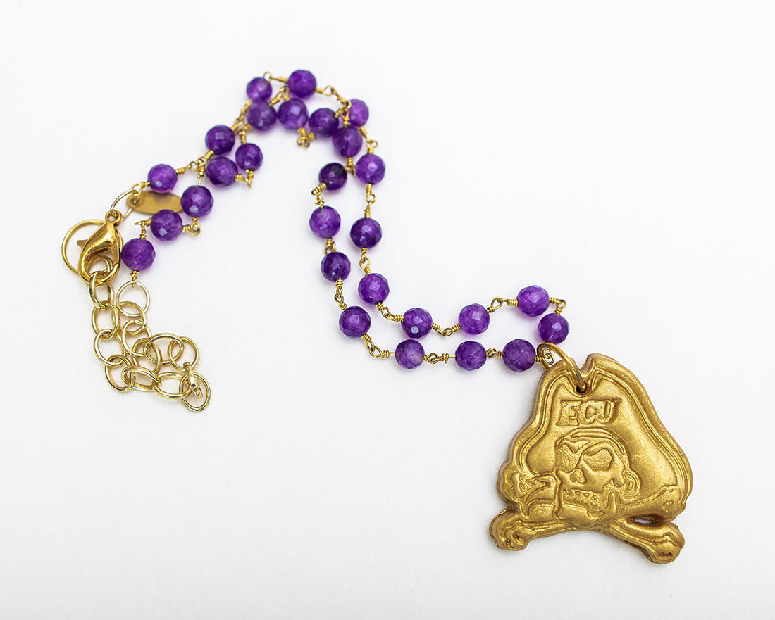 Purple Chain with Small Pirate
