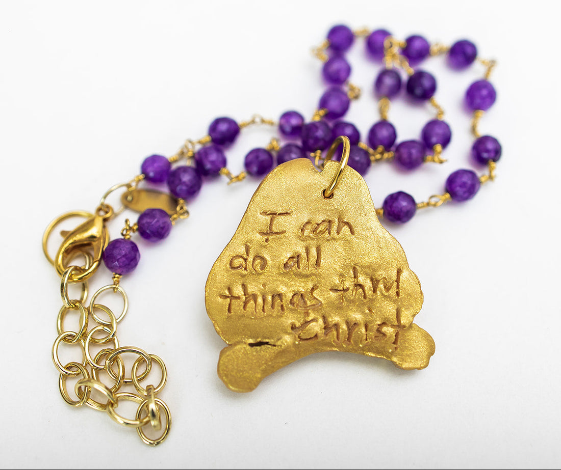 Purple Chain with Small Pirate