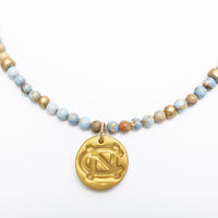 Carolina Blue Jasper with Small UNC
