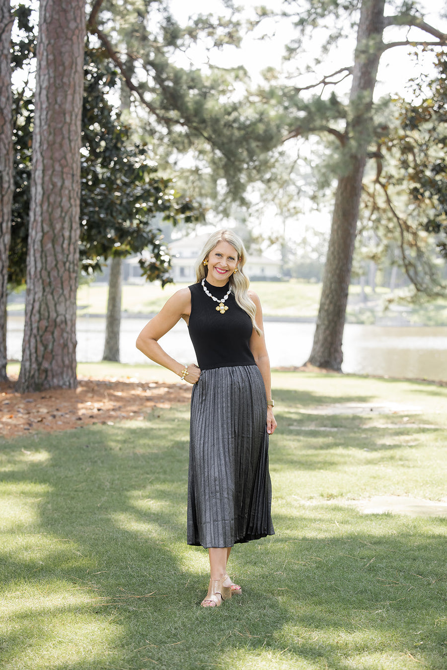Fresh Water Pearls with Becky Pearl Cross