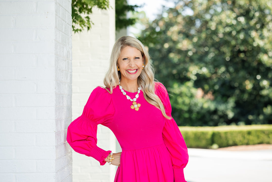 Fresh Water Pearls with Becky Pearl Cross