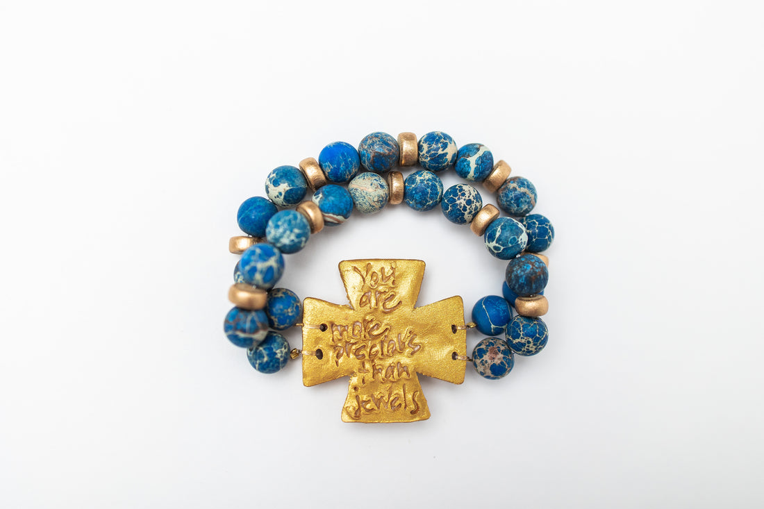 Blue Sea Jasper with Anna Cross