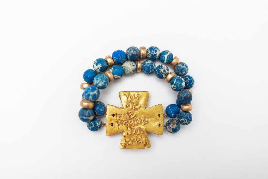 Blue Sea Jasper with Anna Cross
