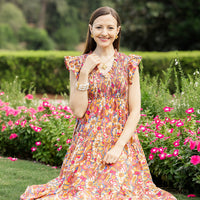 Gold Pyrite Chain with Kait Cross