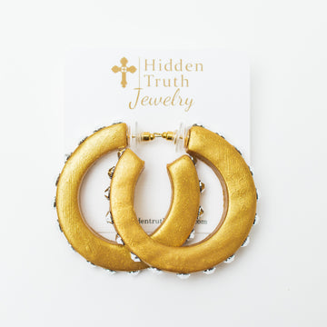 Silver Hoops