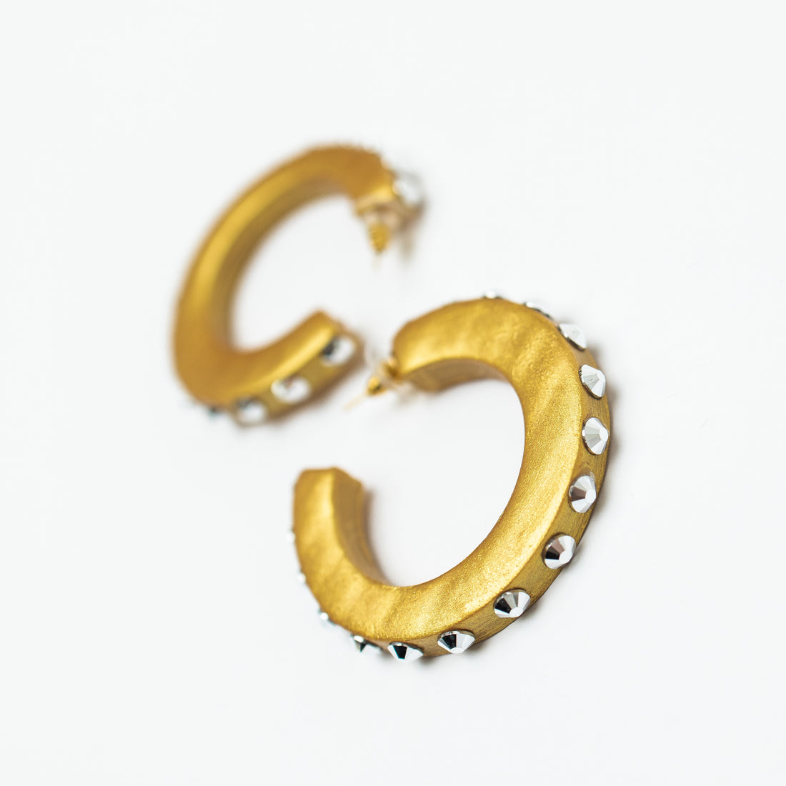 Silver Hoops