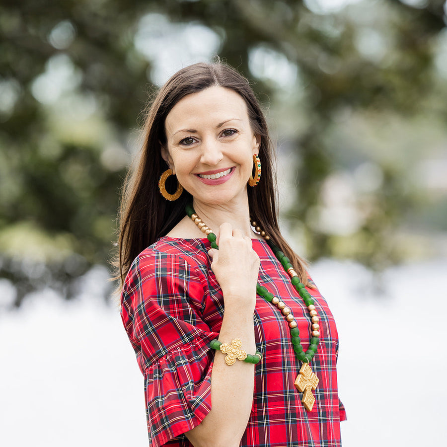 Green Glass with Andrea