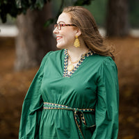 Gold Cable Chain with Annette Cross