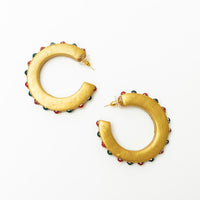 Red and Green Hoops