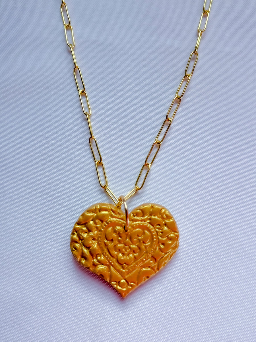 Paperclip Heart Chain
