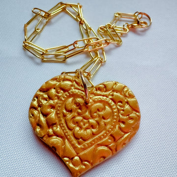 Paperclip Heart Chain