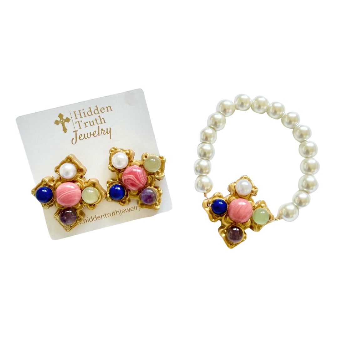 Esther Gem Pearl Bracelet