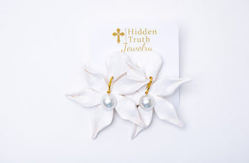 White Lily Dangles