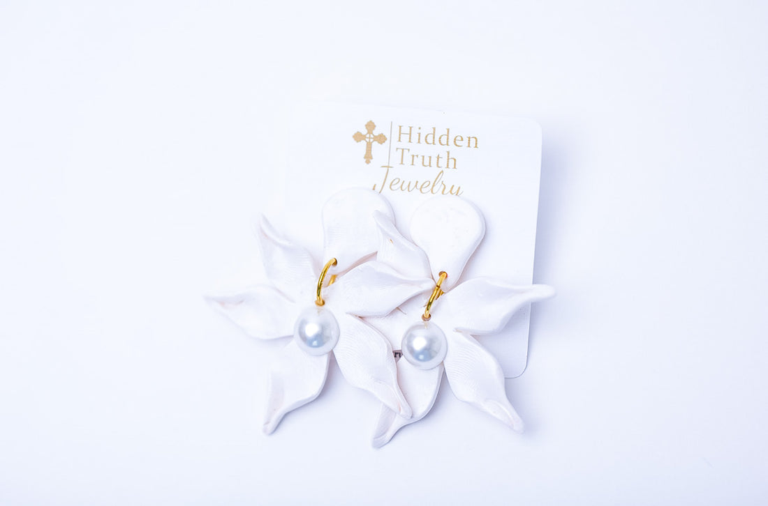 White Lily Dangles