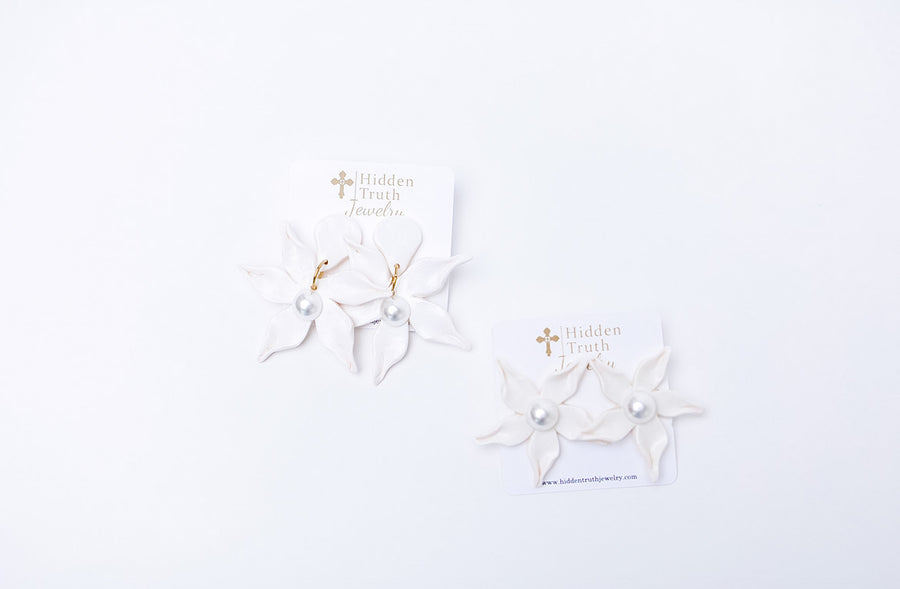 White Lily Dangles