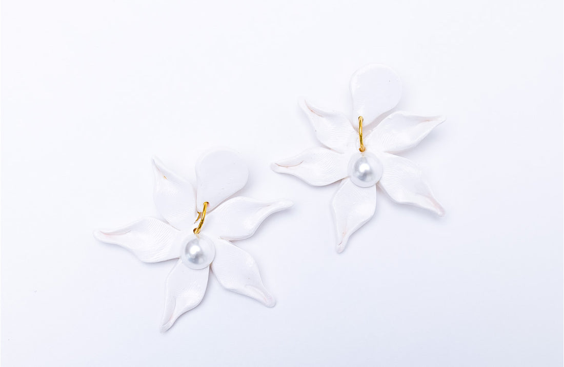 White Lily Dangles