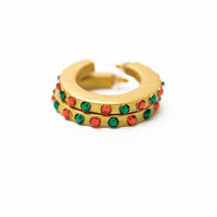 Red and Green Hoops