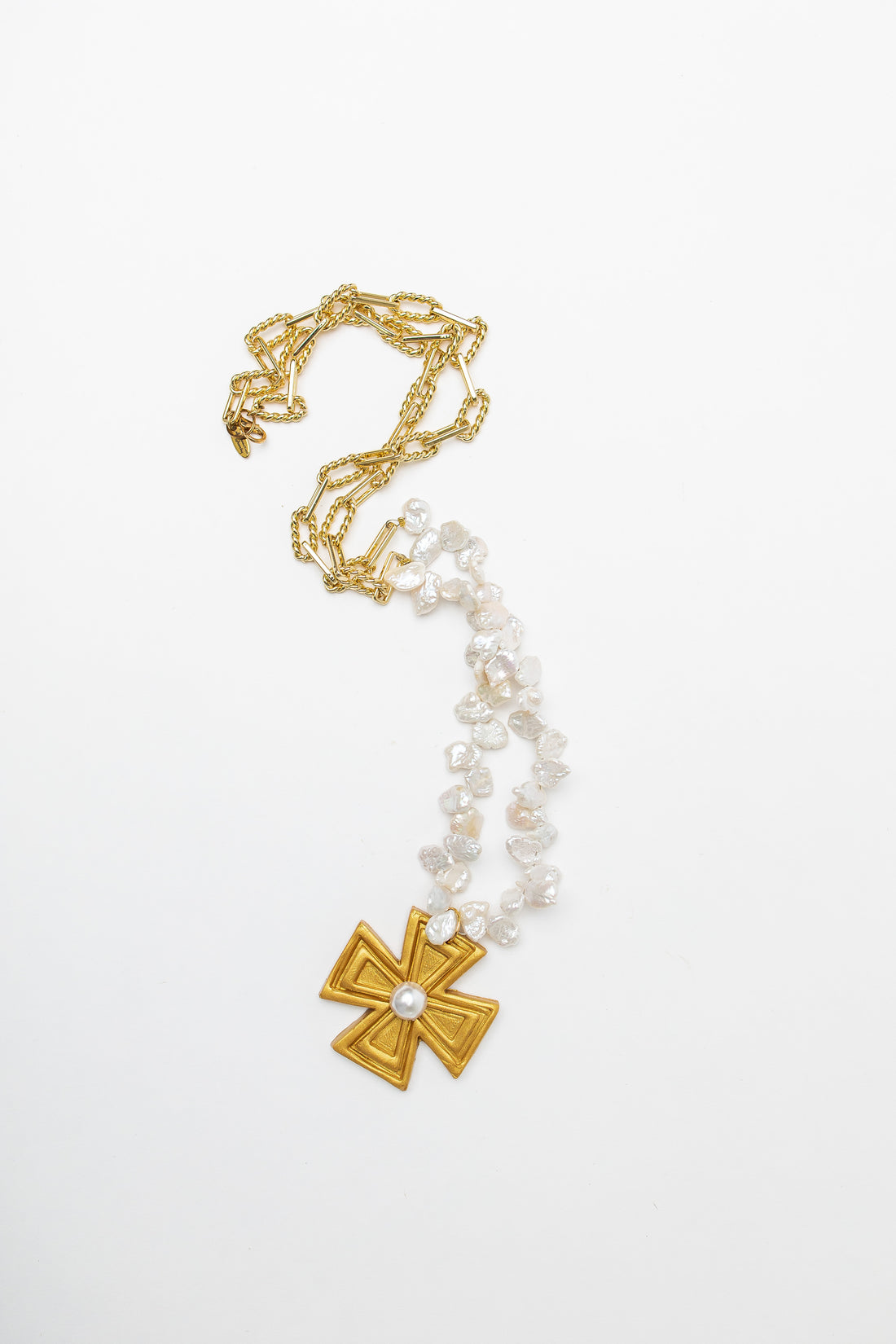 Paperclip Chain + Pearls with Anna Pearl Cross