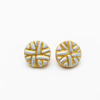 Silver & Gold Louise Studs