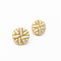 Silver & Gold Louise Studs