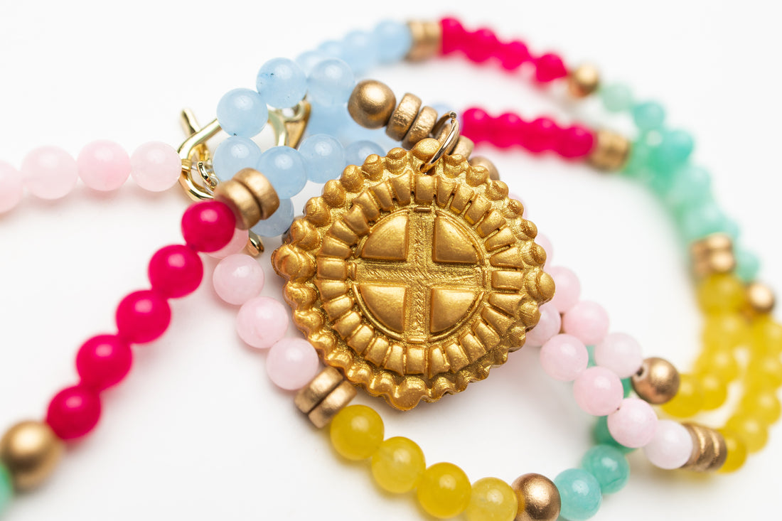 Double Strand Colorblock with Annette Cross – Hidden Truth Jewelry