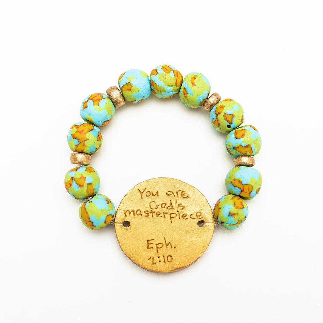 Rainforest Green Glass with Hannah Cross