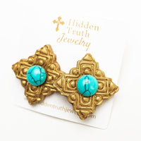 Ellie Turquoise Studs