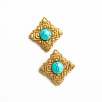 Ellie Turquoise Studs