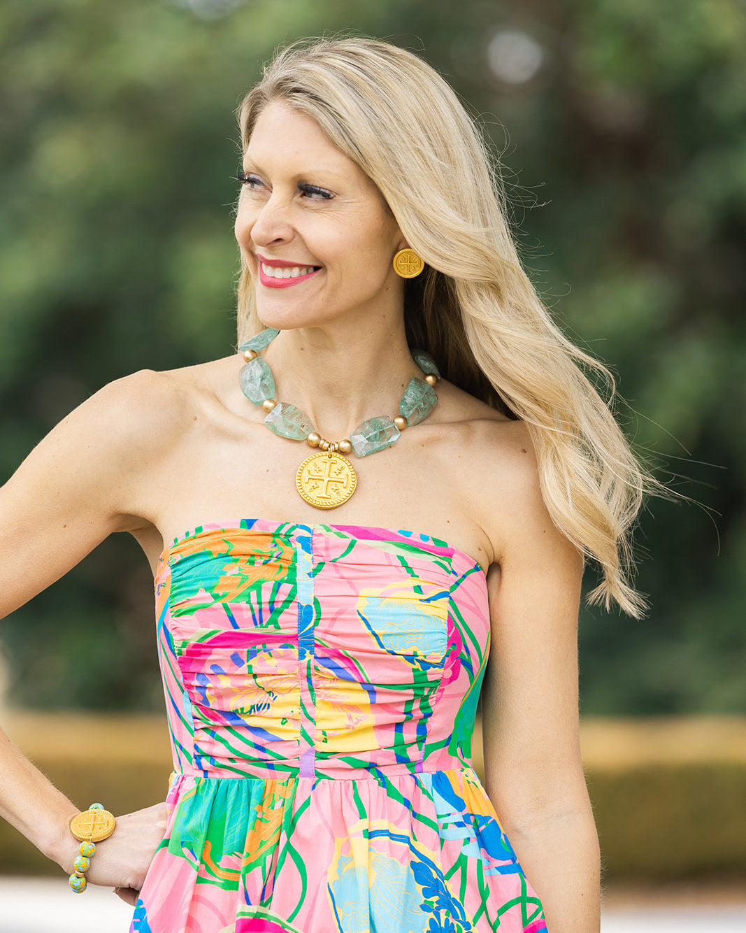 Rainforest Green Glass with Hannah Cross