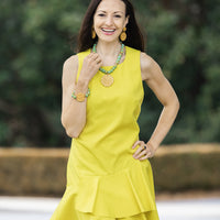 Rainforest Green Glass with Hannah Cross