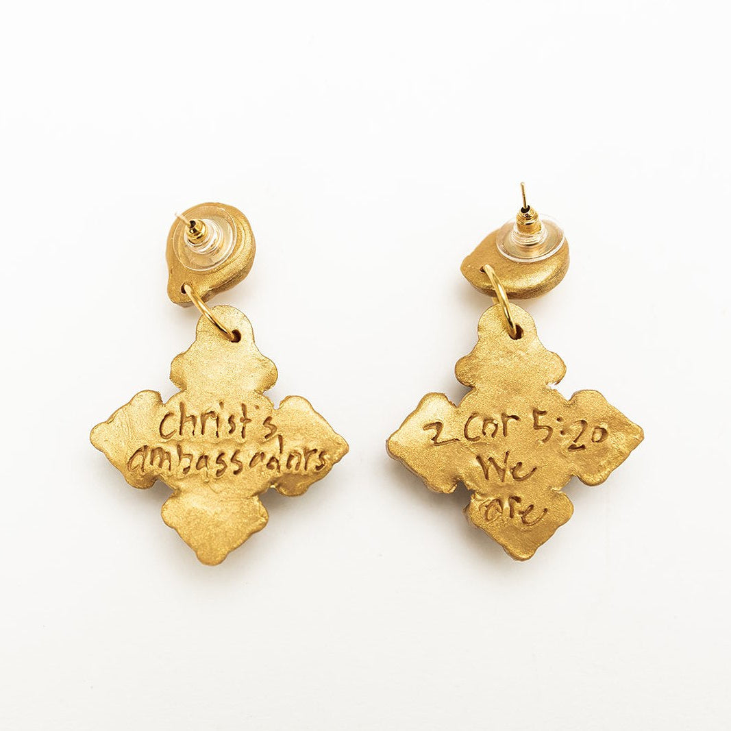 Esther Gem Double Dangles