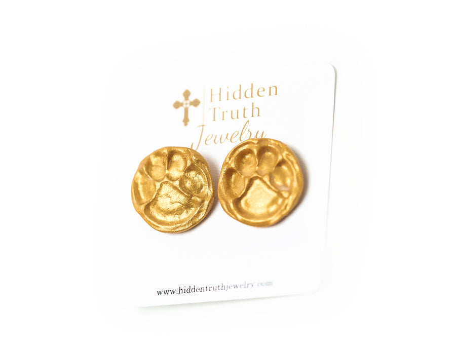 Tiger Paw Studs