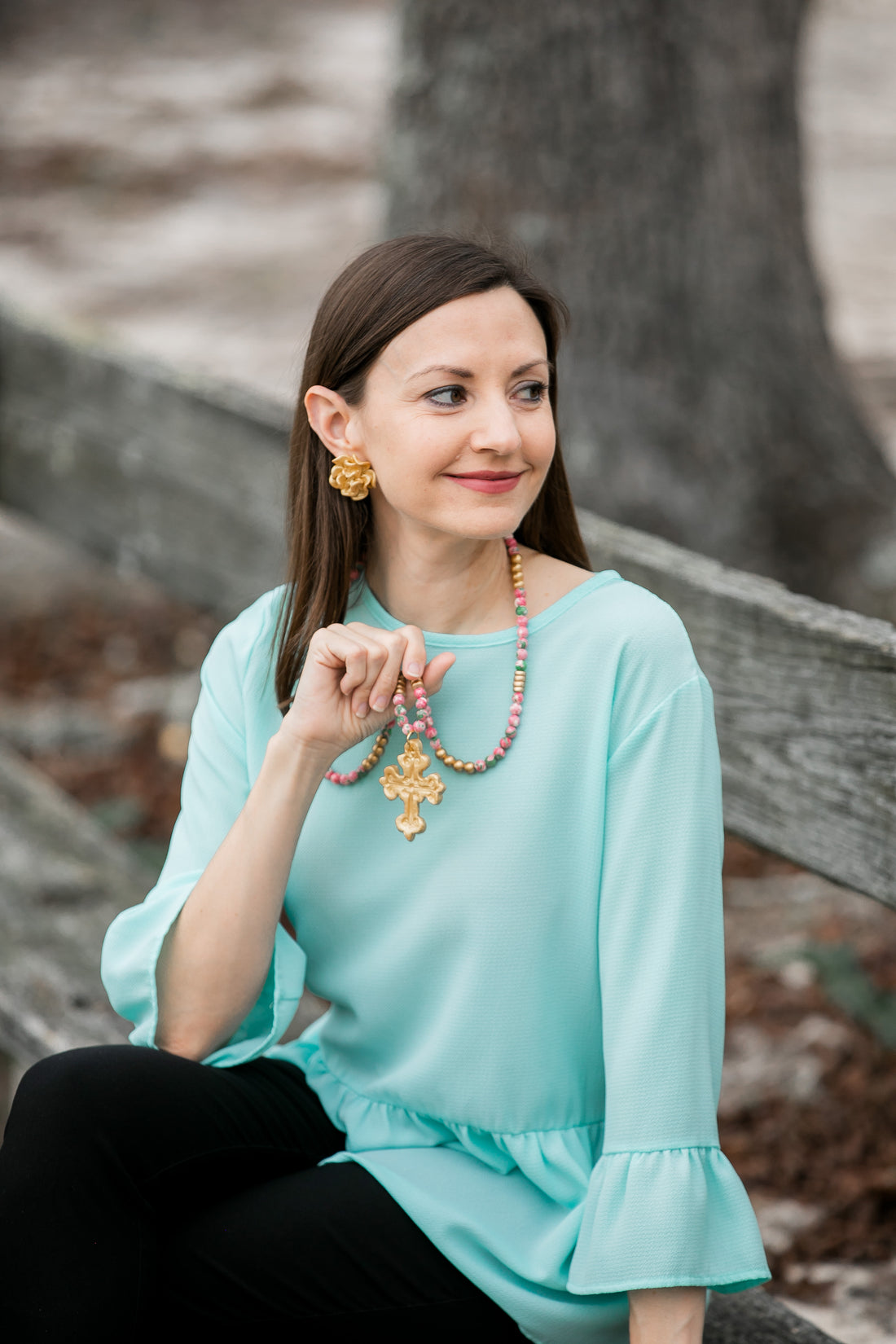 Camellia Blossom Studs