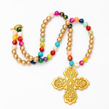 Multicolored Jade with Susie Cross